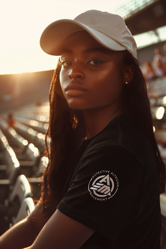 EAM Ambassador Round Badge - Organic Cotton T-Shirt Unisex